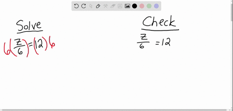solve-each-equation-and-check-the-solution-fracz612