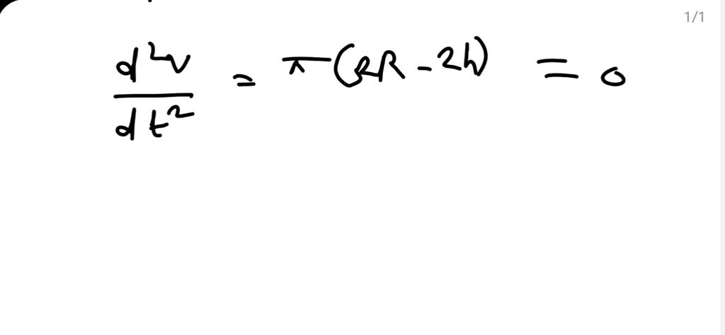 solved-continuation-of-fxercise-53-when-the-water-level-in-a-spbere-of-radius-r-is-h-the