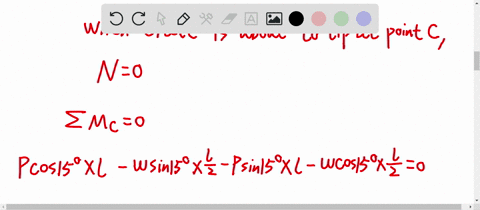 a-uniform-crate-with-a-mass-of-30-mathrmkg-must-be-moved-up-along-the-15circ-incline-without-tipping