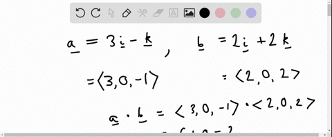 find-the-angle-theta-between-the-given-vectors-mathbfa3-mathbfi-mathbfk-mathbfb2-mathbfi2-mathbfk