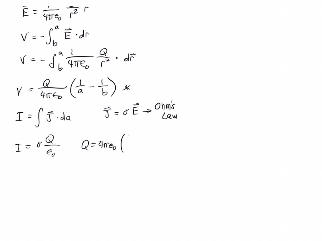 Two Concentric Metal Spherical Shells, Of Radius A And B, Respectively ...