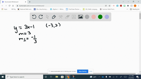 find-the-equation-of-the-line-perpendicular-to-y3-x-1-and-passing-through-32