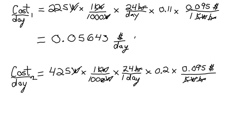 Next time you are in an appliance store, record the first cost and