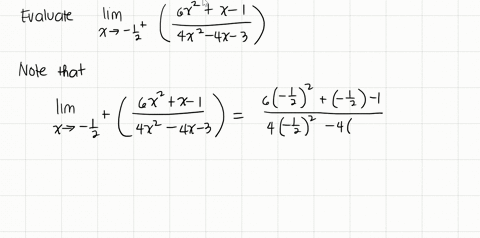 find-the-one-sided-limit-if-it-exists-lim-_x-rightarrow-1-2-frac6-x2x-14-x2-4-x-3
