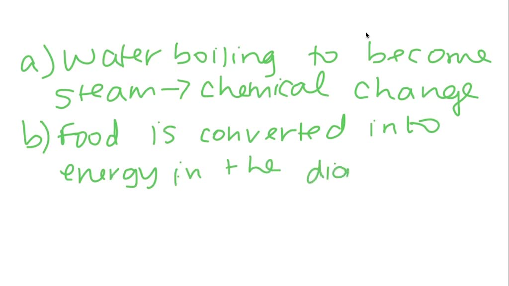 SOLVEDDoes each statement represent a physical change or a chemical