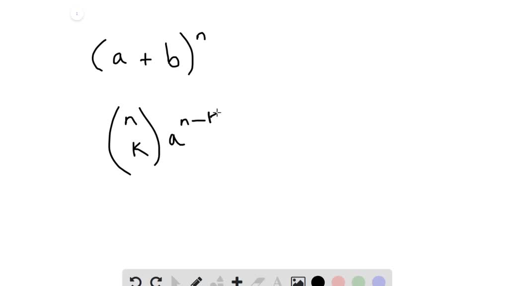 ⏩SOLVED:Prove that the sum of the exponents of a and b in any term ...
