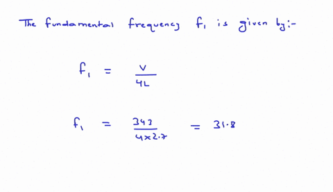 what-is-the-wavelength-of-the-third-harmonic-in-a-27-m-long-pipe-that-is-closed-at-one-end