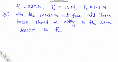 three-forces-with-magnitudes-of-225-mathrmn-175-mathrmn-and-125-mathrmn-act-at-the-same-point-a-what