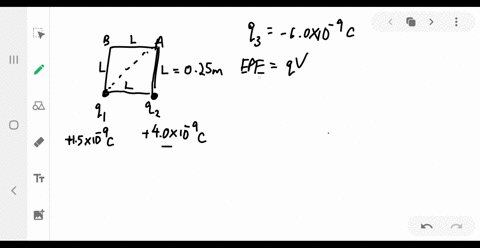 the-drawing-shows-a-square-each-side-of-which-has-a-length-of-l025-mathrmm-on-two-corners-of-the-squ
