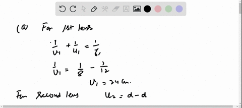 a-converging-lens-of-focal-length-8000-mathrmcm-is-200-mathrmcm-to-the-left-of-a-diverging-lens-of-f