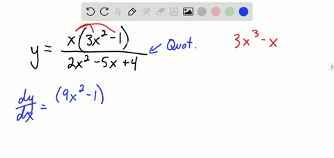 find-the-derivative-of-each-function-by-using-the-quotient-rule-yfracxleft3-x2-1right2-x2-5-x4