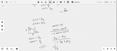 assuming-that-sin-ufrac35-and-sin-vfrac45-and-that-u-and-v-are-between-0-and-pi-2-evaluate-each-of-4
