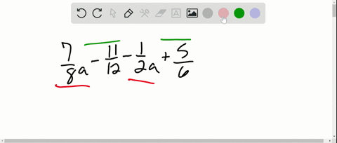 simplify-each-expression-see-examples-1114-and-15-frac78-a-frac1112-frac12-afrac56