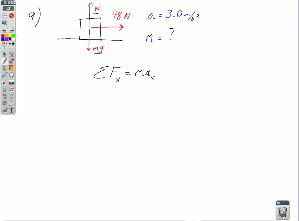 SOLVED A box rests on a frozen pond, which serves as a frictionless