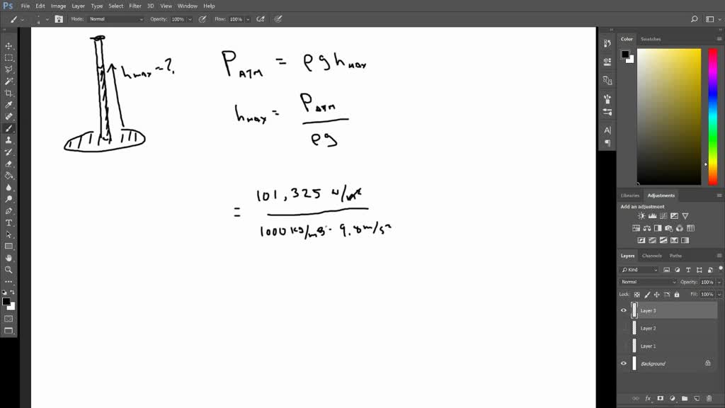 SOLVEDFigure P14.16 shows Superman attempting to drink water through a