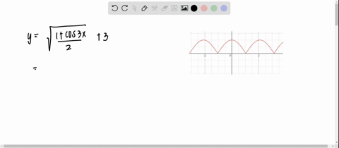 graph-the-functions-ysqrtfrac1cos-3-x23-quad-0-leq-x-leq-fracpi3-2