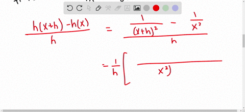 find-and-simplify-the-difference-quotient-of-the-function-hxfrac1x2