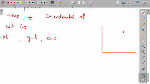 a-particle-is-moving-along-a-straight-line-parallel-to-x-axis-with-constant-velocity-its-angular-mom