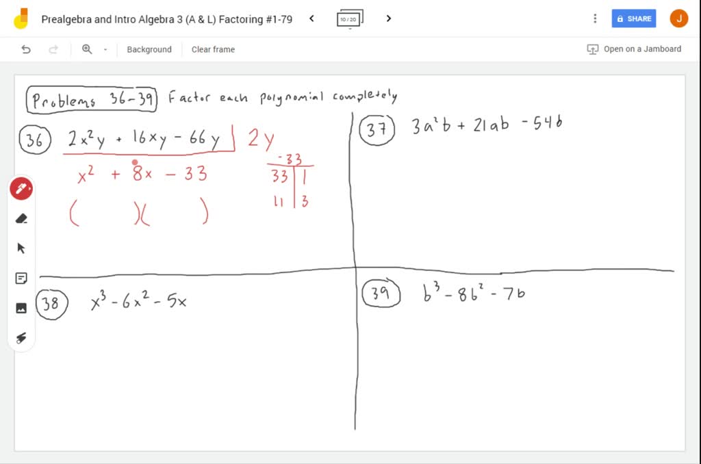 factor x 2 8x 16 y 2