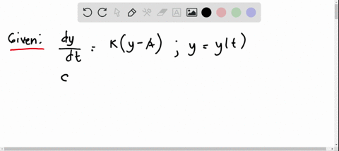 check-that-yac-ek-t-is-a-solution-to-the-differential-equation-fracd-yd-tky-a