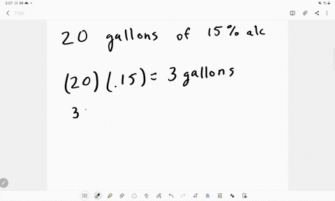 solve-each-problem-alcohol-mixture-how-many-gallons-of-pure-alcohol-should-be-mixed-with-20-gal-of-a