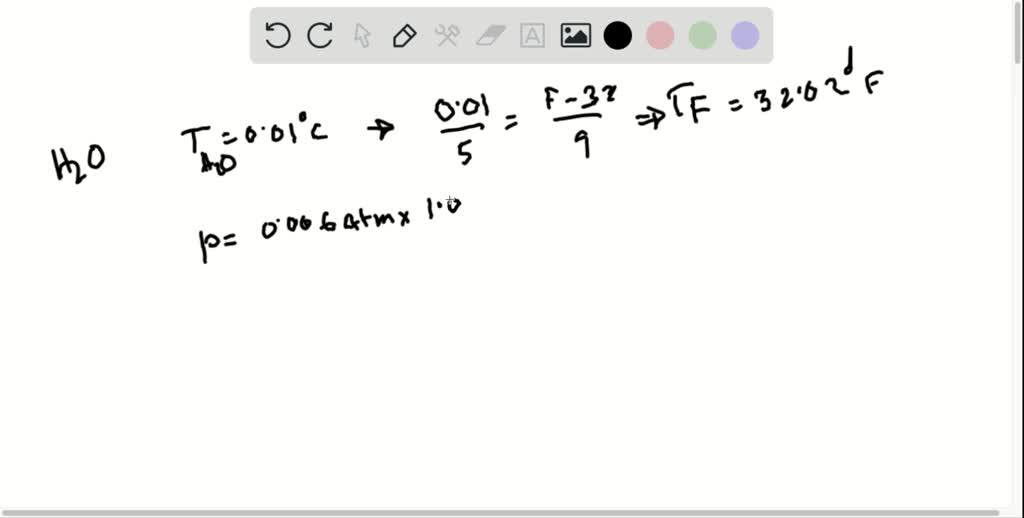 SOLVED:The triple point of carbon dioxide is -56.4^{\circ} \mathrm{C ...