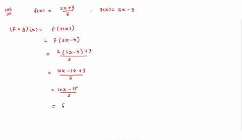 let-fxfrac2-x35-and-gx5-x-9-find-f-circ-g2-and-f-cdot-g2
