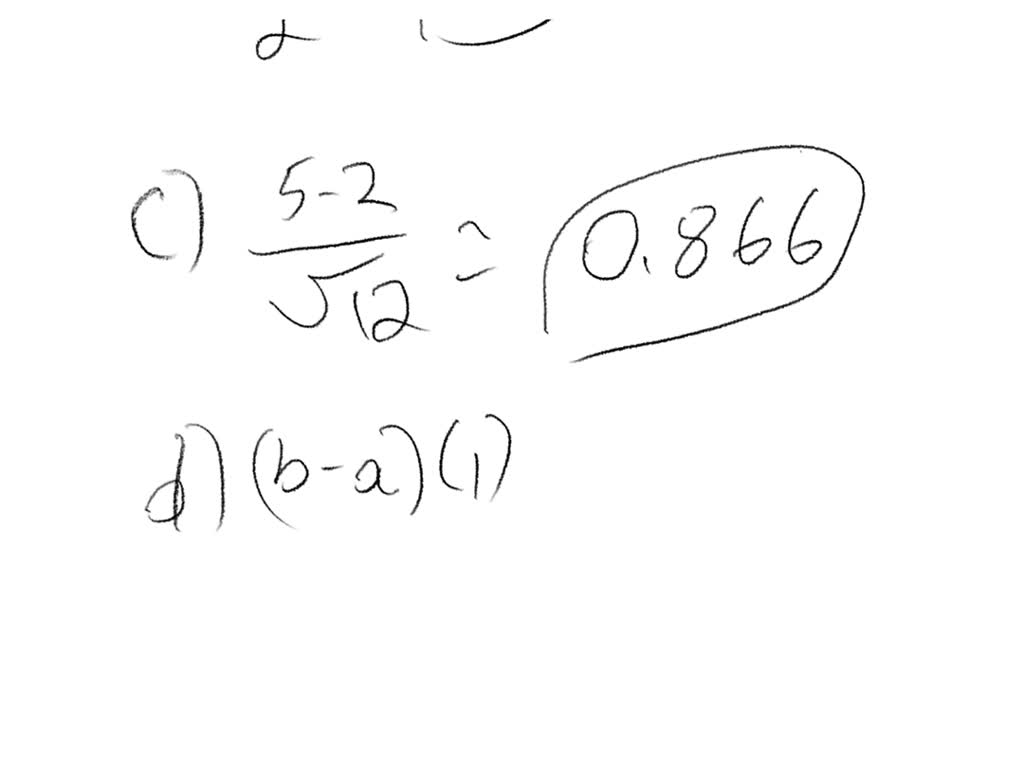 solved-a-uniform-distribution-is-defined-over-the-interval-from-2-to-5