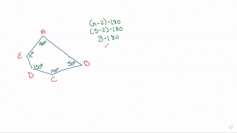givenbeginarrayl-m-angle-a160-m-angle-b50-m-angle-c140-m-angle-d150-endarray-find-mathrmm-angle-math