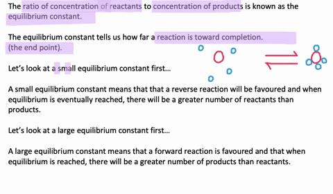 what-does-a-small-equilibrium-constant-tell-you-about-a-reaction-a-large-equilibrium-constant