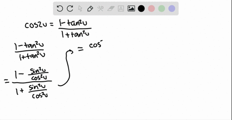 verify-the-identities-in-problems-29-46-cos-2-ufrac1-tan-2-u1tan-2-u