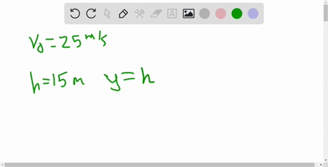a-ball-is-thrown-upward-from-the-ground-with-an-initial-speed-of-25-mathrmm-mathrms-at-the-same-in-2