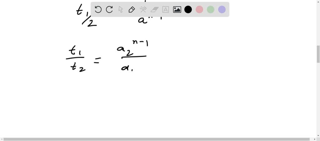 solved-the-half-life-period-t1-2-of-a-reaction-varies-with-the