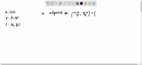 a-triangle-has-a-vertex-at-12-and-the-mid-points-of-the-two-sides-through-it-are-11-and-23-then-the-