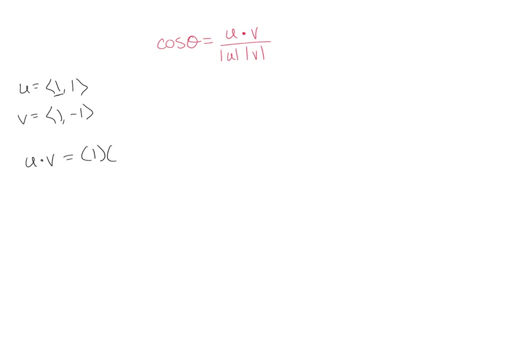 SOLVEDCheck which of the following pairs of vectors are orthogonal (a