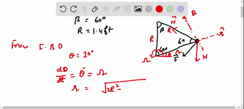 the-quarter-circular-slotted-arm-o-a-is-rotating-about-a-horizontal-axis-through-point-o-with-a-cons