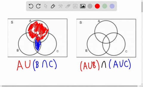 use-venn-diagrams-to-illustrate-the-following-identities-for-subsets-a-b-and-operatornamecof-s-a-c-2