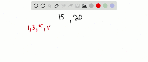 SOLVED:Determine the greatest common factor. 15 and 20