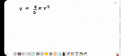 a-balloon-which-always-remains-spherical-has-a-variable-radius-find-the-rate-at-which-its-volume-is-