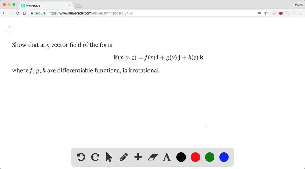 Solved Show That Any Vector Field Of The Form Te