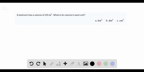 a-bedroom-has-a-volume-of-115-mathrmm3-what-is-its-volume-in-each-unit-beginequation-text-a-mathrmkm