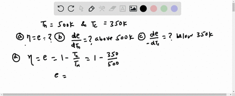 a-carnot-heat-engine-operates-between-temperatures-t_h-and-t_c-a-if-t_h500-mathrmk-and-t_c350-math-2