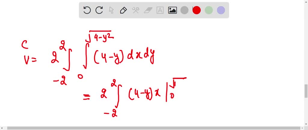 SOLVED:Consider the solid under the graph of z=e^-x^2-y^2 above the ...