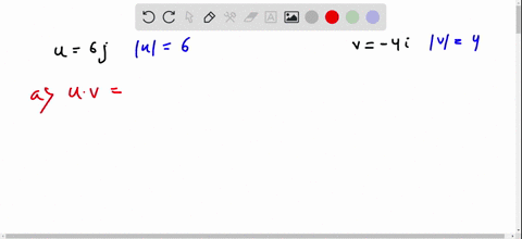 find-a-the-dot-product-of-the-two-vectors-and-b-the-angle-between-the-two-vectors-6j-4i