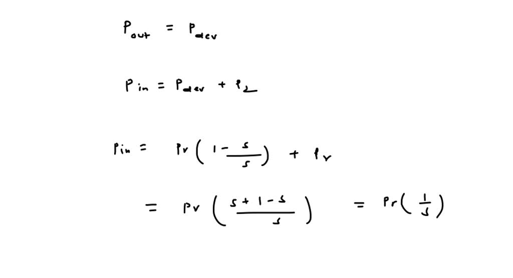 What is the relative speed between stator and rotor rotating fields in ...