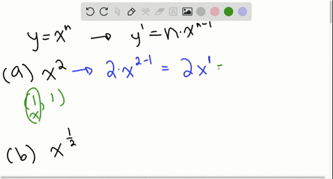 find-the-slope-of-the-tangent-line-to-yxn-at-the-point-11-text-a-yx2-quad-text-b-yx1-2