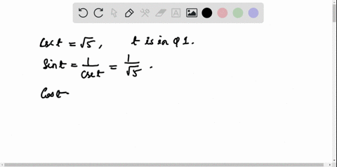 let-csc-tsqrt5-with-t-in-qi-and-find-the-following-csc-2-t