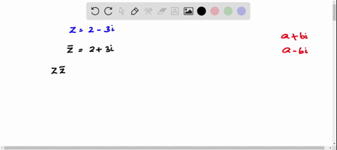 for-each-complex-number-z-write-the-complex-conjugate-barz-and-f_i-n-d-barz-z2-3-i