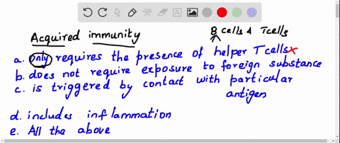 which-statement-about-acquired-immunity-is-correct-a-acquired-immunity-only-requires-the-presence-of