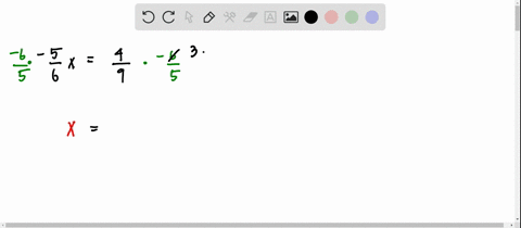 solve-equation-and-check-your-solution-frac56-xfrac49